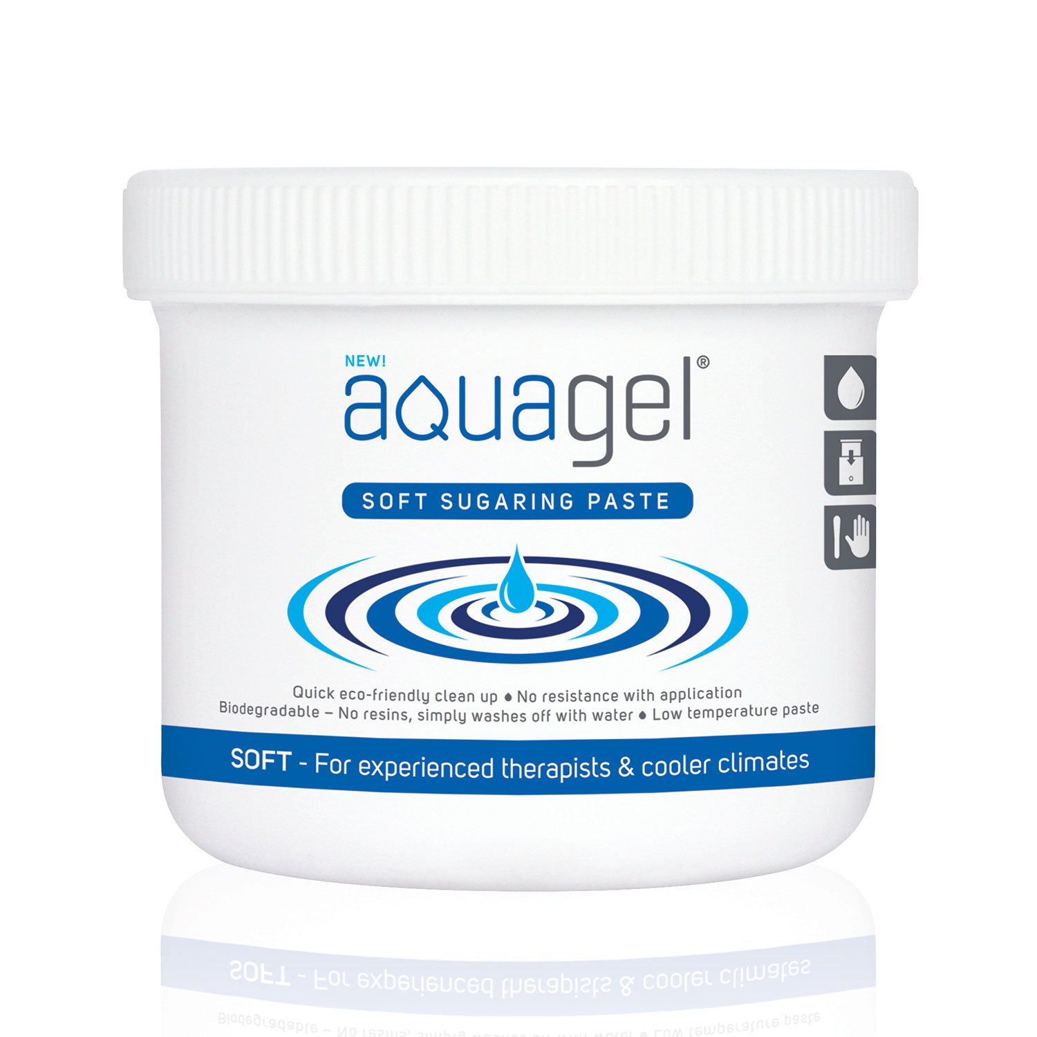 Aqua Gel Soft Sugar Wax 800grm
