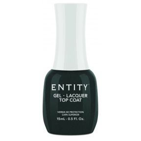 Entity Gel Lacquer Nail Polish Top Coat 15ml