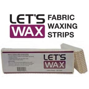 Fabric Wax Strips 100 Pack