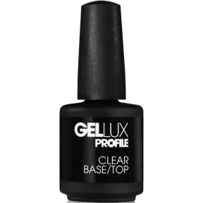 Gellux Gel Polish Clear Base & Top Coat