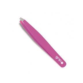 Grip Slanted Tweezer Pink