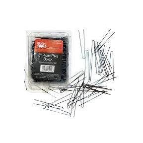 Hairtools Plain Pins Black 500 Pack