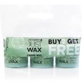 Just Wax Tea Tree Creme Wax 3 for 2 Pack