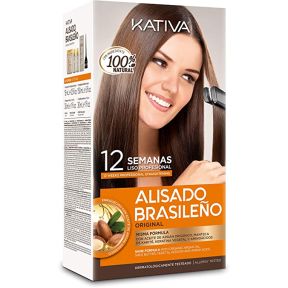 Kativa Brazilian Straightening Alisado Brasileno 12 Week Blowdry Kit