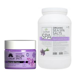La Palm Sea Spa Salt Soak Sweet Lavender Gallon