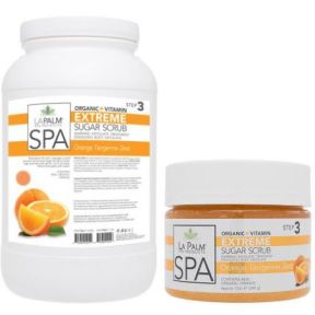 La Palm Extreme Sugar Scrub Orange Zest Gallon