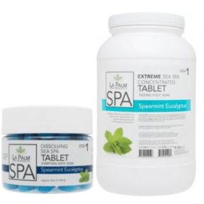 La Palm Dissolving Sea Spa Pedicure Tablets Spearmint 340ml