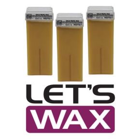 Lets Wax Gold Roller Wax Catridge 100g