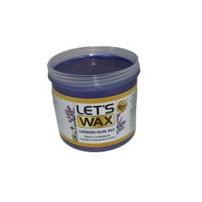 Lets Wax Lavender Pearl Strip Wax 450ml