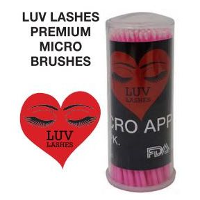 Luv Lashes Micro Applicators 100 Pack