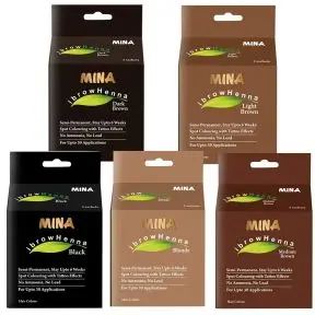 Mina Henna Brows Eyebrow Tint Refill Ash Blonde