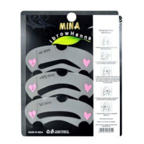 Mina Henna Brows Stencil Set