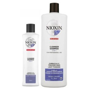 Nioxin System 5 Cleanser Shampoo For Chemically Treated Hair 300ml