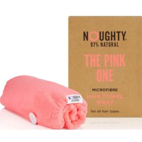 Noughty Microfibre Hair Towel Pink