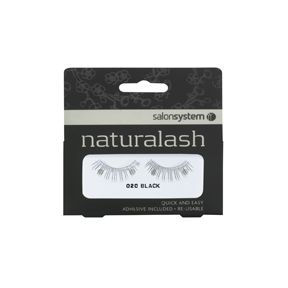 Salon Systems 020 Black Strip Lashes