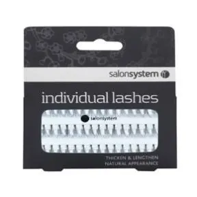 Salon Systems Individual Lashes Short Brown