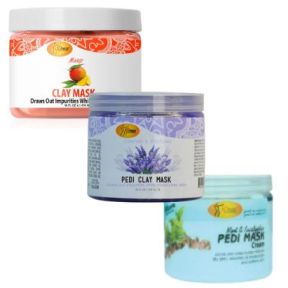 Spa Redi Pedicure Clay Mask Lavender & Wild Flower 474ml