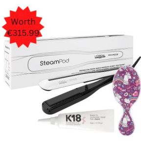 Steampod 3.0 With Free K18 Hair Treatment And Wetbrush Mini
