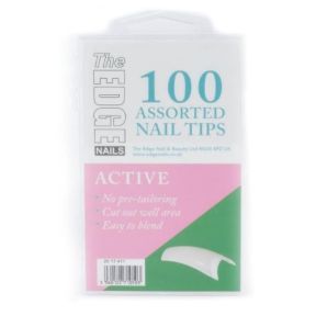 The Edge Active Nail Tips 100 Pack