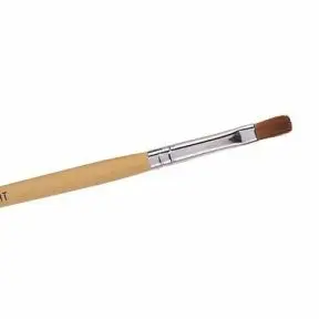 The Edge Kolinsky No.6 Flat Brush