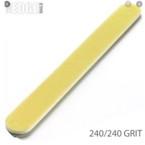 The Edge Mylar Nail Boards Yellow 240/240 Grit 10 Pack