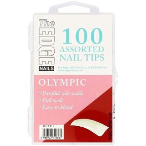 The Edge Nails Olympic Nails Tips 100 Pack