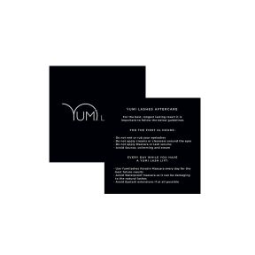 Yumi Lash Lifting After Care Card 10 Pack
