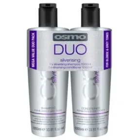 Osmo Litre Twin Pack, Silverising Shampoo & Conditioner
