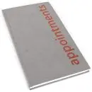 Agenda Salon Appointment Book 3 Assistant Grey