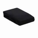 Massage Bed Cover with Face Hole Black