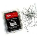 Hair Tools 2.5 Inch Wavy Pins 500 Pack Black