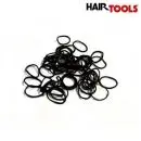 Hair Tools Elastic Bands 300 Pack Black