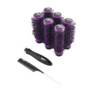 Kodo Lock & Roll Hair Brush Set 35mm Purple