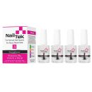 NailTek 3 Moisturizing Strenghtener For Hard Brittle Nails 4 Pack