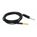 Stere Black Cable For Needle Holder - Banana Connector