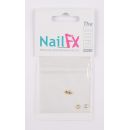 The Edge Nail Jewelry Gold Cross